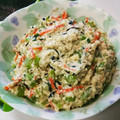モコ119's cooksnap of when they made 大根の葉っぱの白和え.