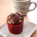 chokomaka's cooksnap of when they made 自家製酵母でチョコバナナマフィン.