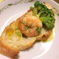 ステルトミチル's cooksnap of when they made エビとブロッコリーのアヒージョ.
