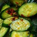 ゆずおくちゃん's cooksnap of when they made 焼肉屋さんの☆ピリ辛きゅうり♪.