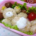 アイスママ's cooksnap of when they made 幼稚園のお弁当（リラックマ）.