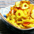 yangpa's cooksnap of when they made ☺簡単♪カレー味の切り干し大根の煮物☺.