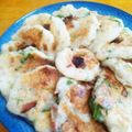 クッくまーん's cooksnap of when they made ★超かんたん お好み焼き粉で大根もち★.