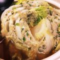 vitya's cooksnap of when they made 白菜の重ね鍋　～餃子風～.