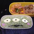 にゃほママ's cooksnap of when they made キャラ弁■詰めるだけのリトルグリーンメン.