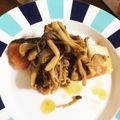 피오！'s cooksnap of when they made 秋鮭ときのこの味噌マヨバターホイル焼き.