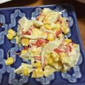 ゆうくんのほっぺ's cooksnap of when they made 茹で白菜とカニかまのマヨマスタードあえ.