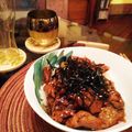 Emmabeagle's cooksnap of when they made 焦がし醤油のパリパリ焼き鳥丼.