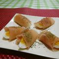 赤い電話's cooksnap of when they made 生ハムと卵のアンティパスト.