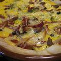 3匹の子ブタｍａｍａ's cooksnap of when they made ベーコンとしめじの簡単キッシュ♪.