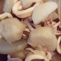 123spring's cooksnap of when they made 和の食卓に！烏賊と里芋大根のほっこり煮♪.