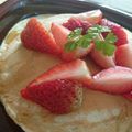 te_coママ's cooksnap of when they made ふっかふか♡卵なし豆乳パンケーキ.
