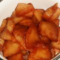 男の子4人のママもっち's cooksnap of when they made りんごの赤ワイン煮❤️.