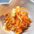 ☆ティセ☆'s cooksnap of when they made 簡単！豆苗入りにんじんしりしり.