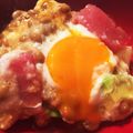 anomura's cooksnap of when they made 簡単栄養たっぷり！温玉アボまぐろ豆腐＾＾.