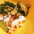 みぃーーみ☆'s cooksnap of when they made 簡単★春菊のかき揚げ.