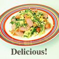 ＨＡＬ．Ｍ's cooksnap of when they made チャチャッと簡単☆お魚ソーセージの炒め物.