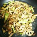 まーにゃ。's cooksnap of when they made ごぼうとブロッコリーの茎のきんぴら.