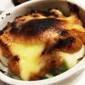 ぢんぴよ's cooksnap of when they made 長ネギの酒かす味噌チーズ焼き.