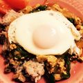 夏女旅娘's cooksnap of when they made 15分で簡単♡カフェ風ガパオライス風ご飯.