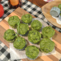 るんたった。's cooksnap of when they made ふんわりしっとり☆黒豆抹茶マフィン♪.