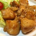 さっchan♪'s cooksnap of when they made 簡単☆鶏胸肉の甘酢照り焼き.
