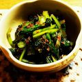 sirowan's cooksnap of when they made 和美食　火を入れない小松菜の時短お浸し.