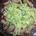 ちゃぎー's cooksnap of when they made キャベツと焼き豚のサラダ.