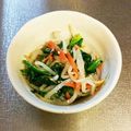 クック5M0094☆'s cooksnap of when they made 簡単つまみ〜もやしナムル.