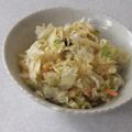 きらり流れ星's cooksnap of when they made 後一品！キャベツのごま油和え.