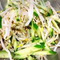 riiiiiee's cooksnap of when they made キュウリともやしの中華風サラダ.