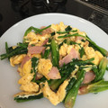クックサット's cooksnap of when they made 【使いきり】ほうれん草の卵炒め.