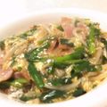 papikun's cooksnap of when they made トロ～り♡ニラ玉中華丼.