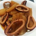 麻理奈っち's cooksnap of when they made 炊飯器とレンジでお味がしみしみ いか大根.