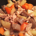 momocafe87's cooksnap of when they made 簡単♬鶏肉と大根の煮物.