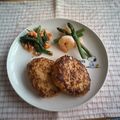 釣り好きパパ's cooksnap of when they made 分厚い！ジューシーハンバーグ！！.