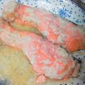 レンコンママ's cooksnap of when they made 高級西京漬けの味を再現！秋鮭の塩麹蒸し★.