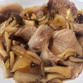 ♡しょこたん♡'s cooksnap of when they made 玉葱＆シメジ入りの豚の生姜焼き.