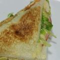 あやかんぱり's cooksnap of when they made ホットサンドもどき.
