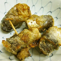 由芽15's cooksnap of when they made ✿簡単✿サンマの味噌巻き揚げ.