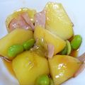 みにまめ's cooksnap of when they made お弁当にレンジでチン♪じゃがいもの煮物.