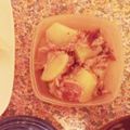 ★☆な☆★'s cooksnap of when they made ✩じゃがいもとツナと梅ぼしサラダ✩.