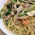 ヘクター's cooksnap of when they made 簡単☆アサリとほうれん草のパスタ☆.