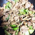 ナガヲ's cooksnap of when they made ブロッコリーの茎の炒め物.