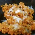 kaorihuong's cooksnap of when they made 激ウマ!!チーズチキンライス.