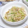 namichoko's cooksnap of when they made ☆ささみときゅうりの梅肉あえ☆.