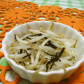 赤い電話's cooksnap of when they made 激安！もやしの塩昆布炒め.
