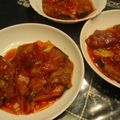 ジョングレ's cooksnap of when they made 南瓜の肉巻き☆トマケチャ＆キムチソース煮.