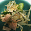 桃☆まんじゅう's cooksnap of when they made もやしときゅうりとハムの中華風サラダ.