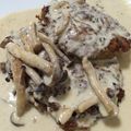 もぐもぐみーご's cooksnap of when they made ハンバーグきのこクリームソース.